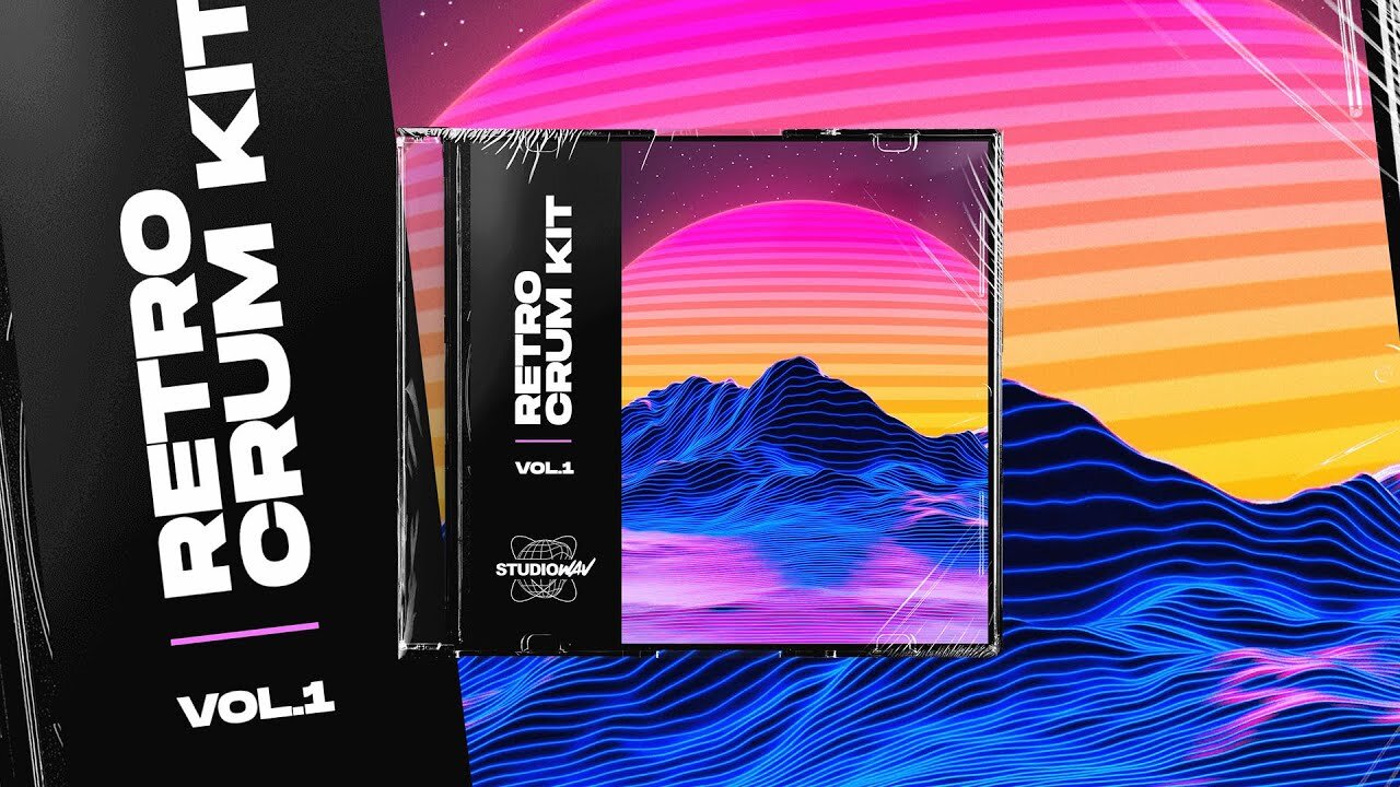 Pop Drum Kit 2023 - "Retro" by StudioWAV