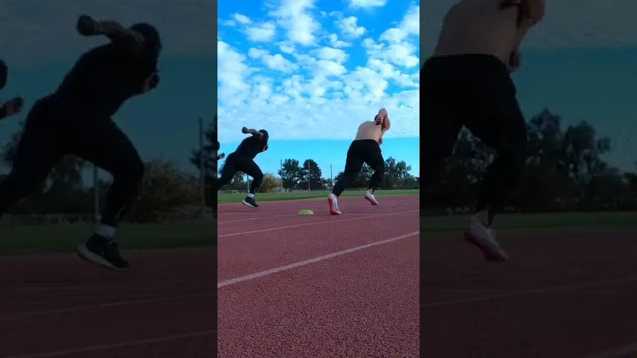 Tempo Run: 3x Broken 500m - 100-100-100-200, 1 min. rest, 5min. between sets. #shorts #running