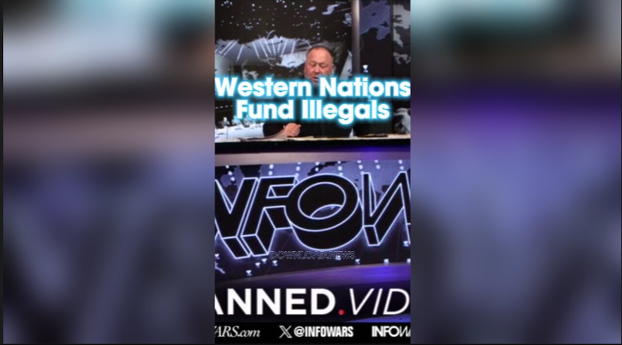 Alex Jones: Western Nations Are Funding The Illegals Destroying Their Country - 2/4/24