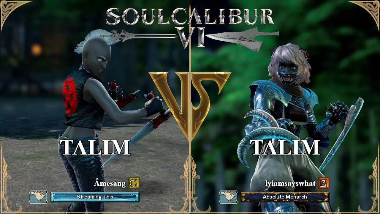 SoulCalibur VI — Amesang (Talim) VS lyiamsayswhat (Talim) | Xbox Series X Ranked