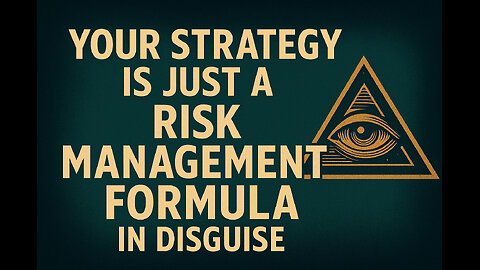🎯 Live Workshop/Q&A – Your Strategy Is Just a Risk Management Formula in Disguise