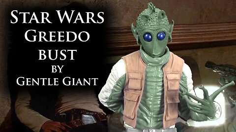 Star Wars Greedo bust by Gentle Giant