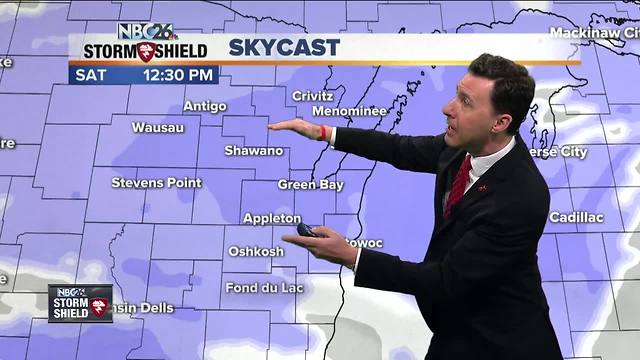 Michael Fish's NBC26 Storm Shield weather forecast