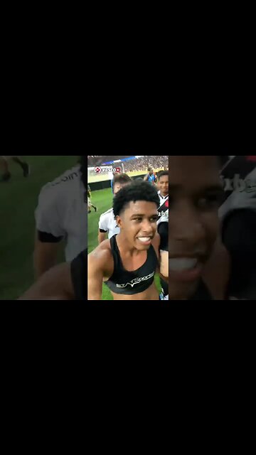 Flamengo 0x1 Vasco - Andrey Santos comemorando