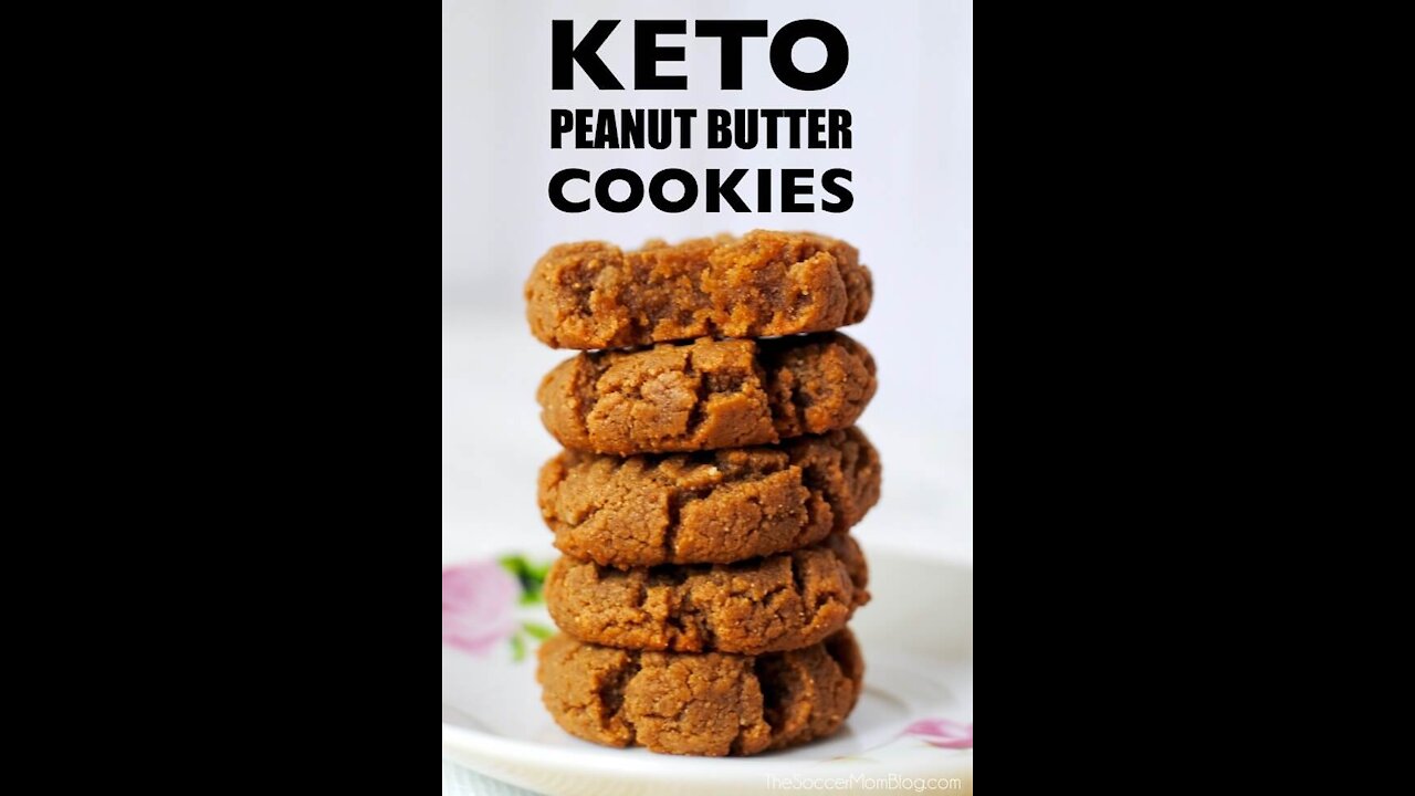 Keto peanut butter cookies 🍪