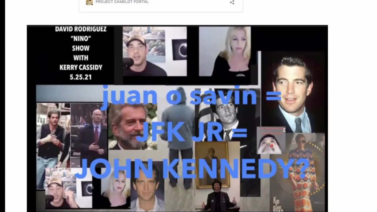 TRUTH! Juan O Savin = JFK Jr = John F. Kennedy