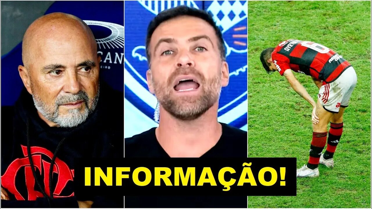 "É INFORMAÇÃO! ME FALARAM que HÁ GRANDES CHANCES de o Sampaoli..." Pilhado FALA TUDO do Flamengo!