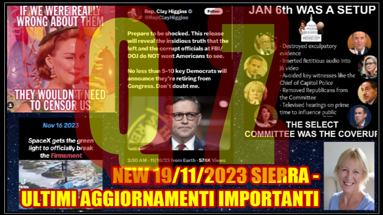 NEW 19/11/2023 SIERRA - ULTIMI AGGIORNAMENTI IMPORTANTI -