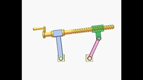 2543 Nut screw and bar mechanisms 2a