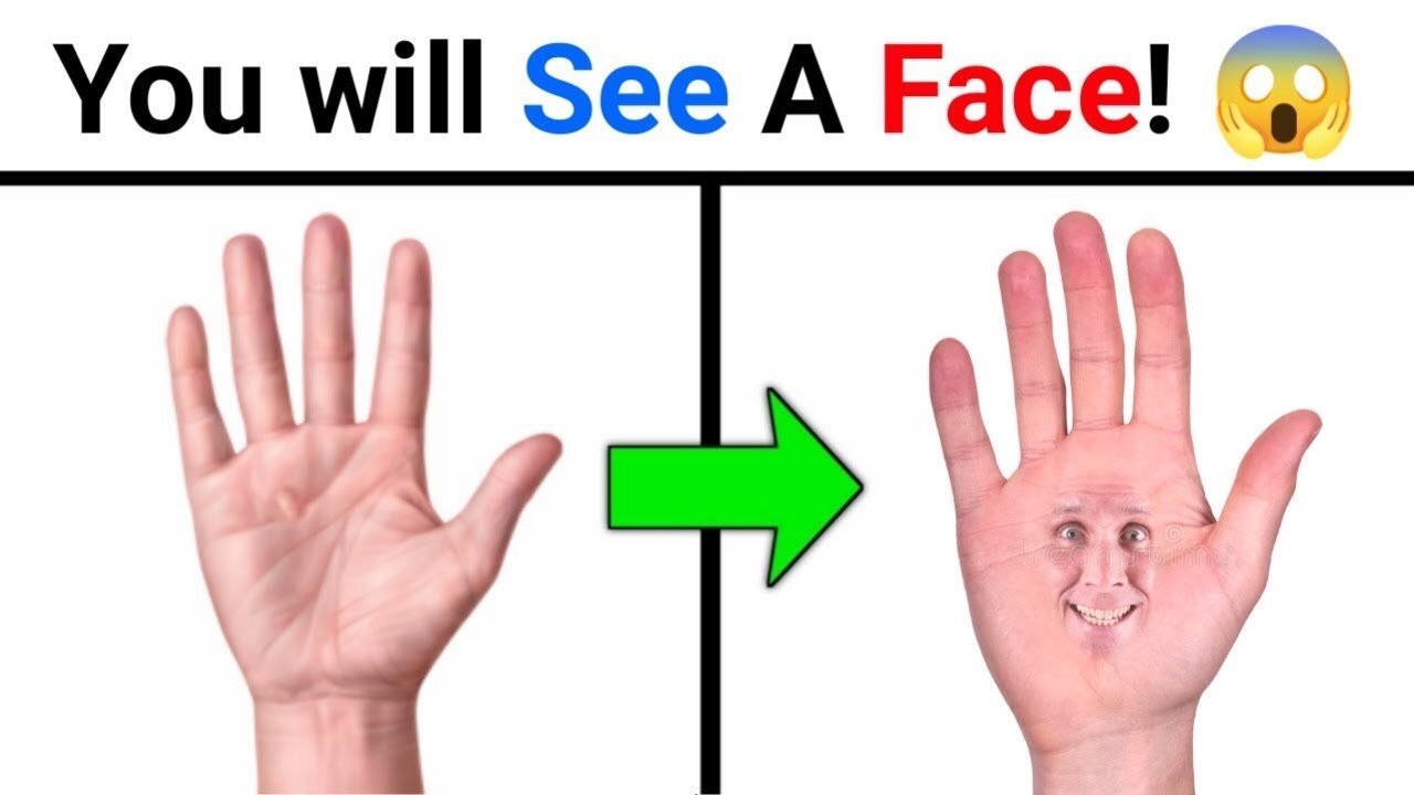 This Video will Make You See A Face On Your Hand_ (Real)