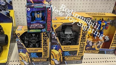 Legacy Evolution Core Thundercracker, N.E.S.T. Ratchet & Bonecrusher - Rodimusbill New Toy Sighting