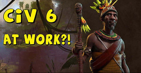 Civilization 6 at work. Building an army for war against Colombia. Pt. 2