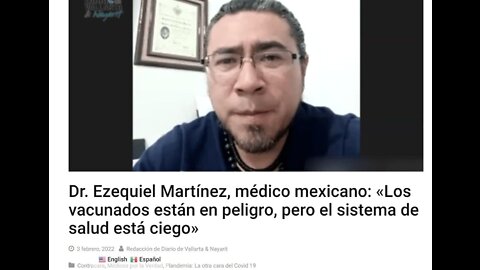 Dr. Ezequiel Martínez: "Los vacunados están en peligro"