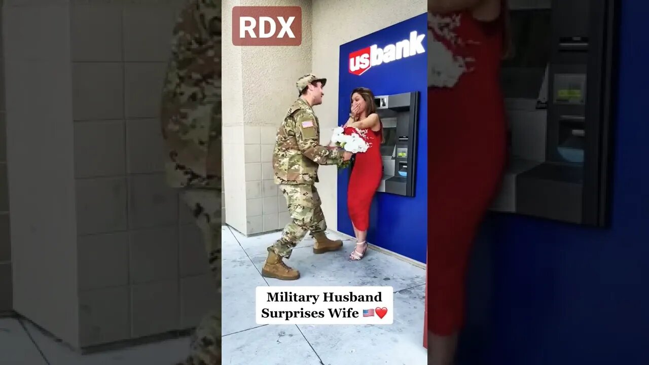 When Military Husband Met Her Wife After So Long Time #shorts