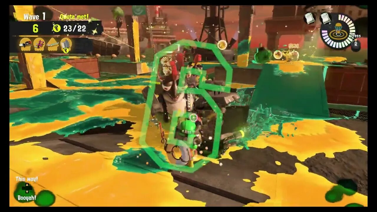 Splatoon 3 - Salmon Run Next Wave - Eggsecutive VP 200 Reached! (Gone Fission Hydroplant)