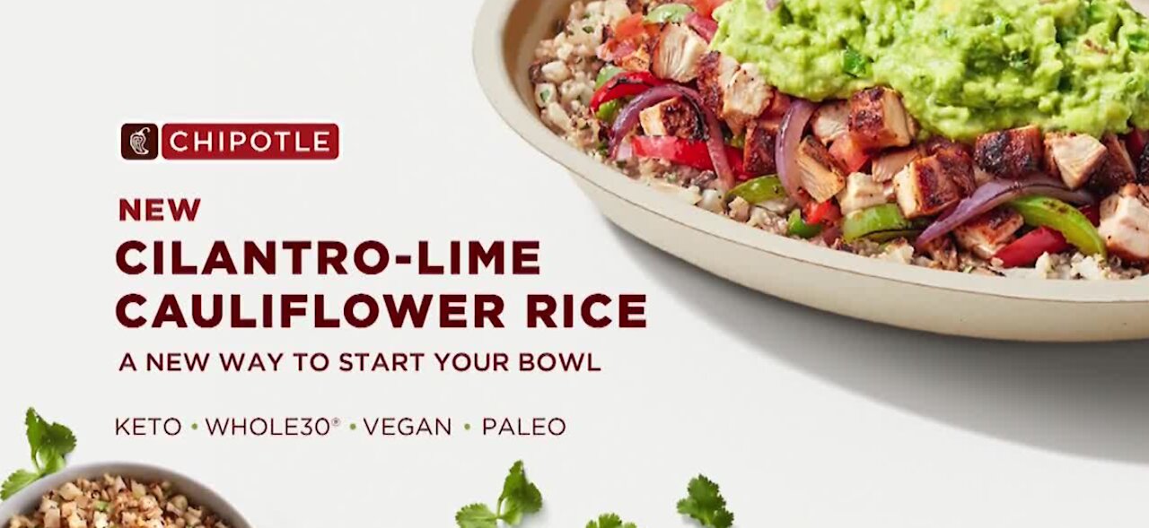 Chipotle releases new vegan rice option