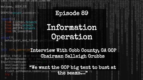 IO Episode 89 - Interview with Cobb County, GA GOP Chairman Salleigh Grubbs