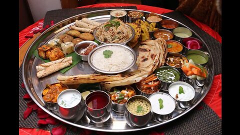 BIGGEST INDIAN MEAL - THALI