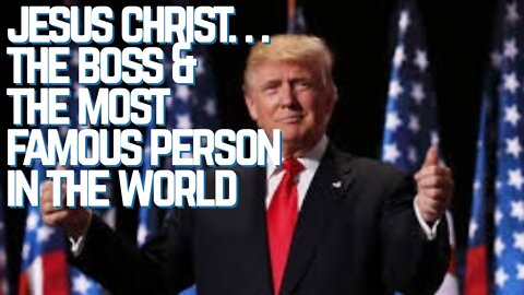 Donald Trump “We need help from the boss Jesus Christ “