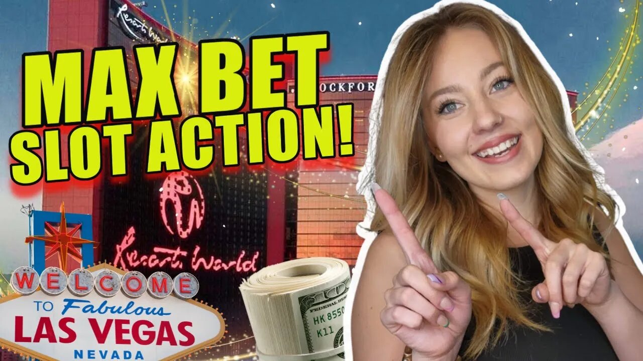 🤑 MAX BET SLOT PLAY in LAS VEGAS RESORTS WORLD CASINO! TAKING ON ALL MY FAVORITE SLOT MACHINES