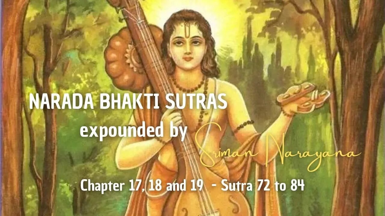 Chapter 17,18 and 19 - Sutra 72 to 84