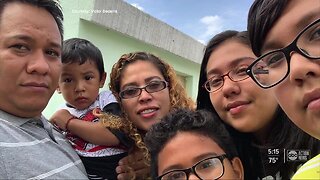 Family reunited ahead of the holidays