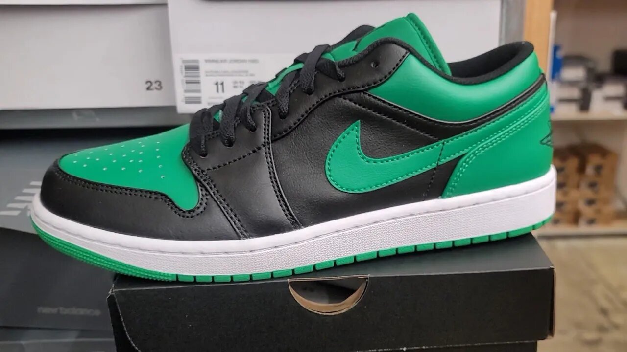 Jordan 1 Low Lucky Green