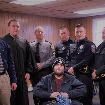 Man With Terminal Cancer Becomes Honorary Cop