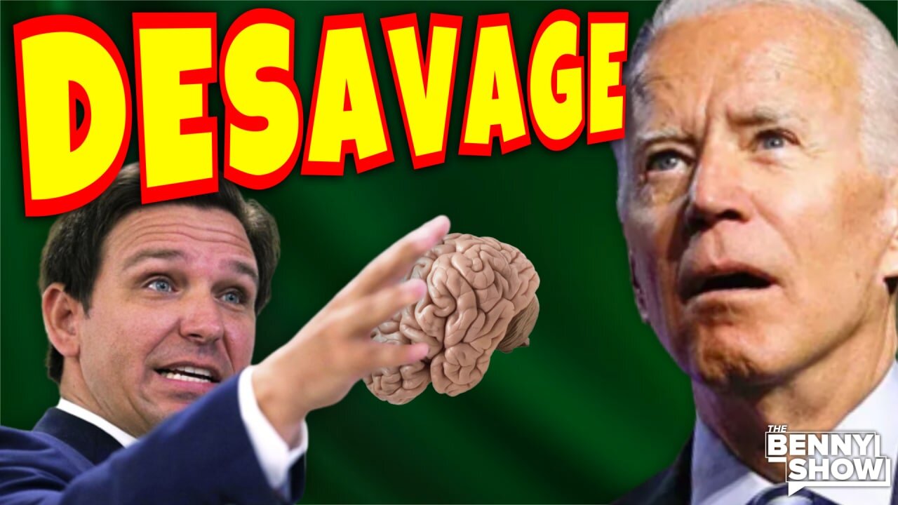 Ron DeSAVAGE Retires Joe Biden Into Nursing Home With BRUTAL Impression