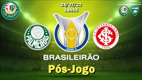 Pós-Jogo Palmeiras x Inter 24/07 - 18h15 - Gol de Menino no final da a vitória ao Palmeiras