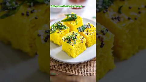 Soft & Spongy DHOKLA recipe | #food #shorts #recipe