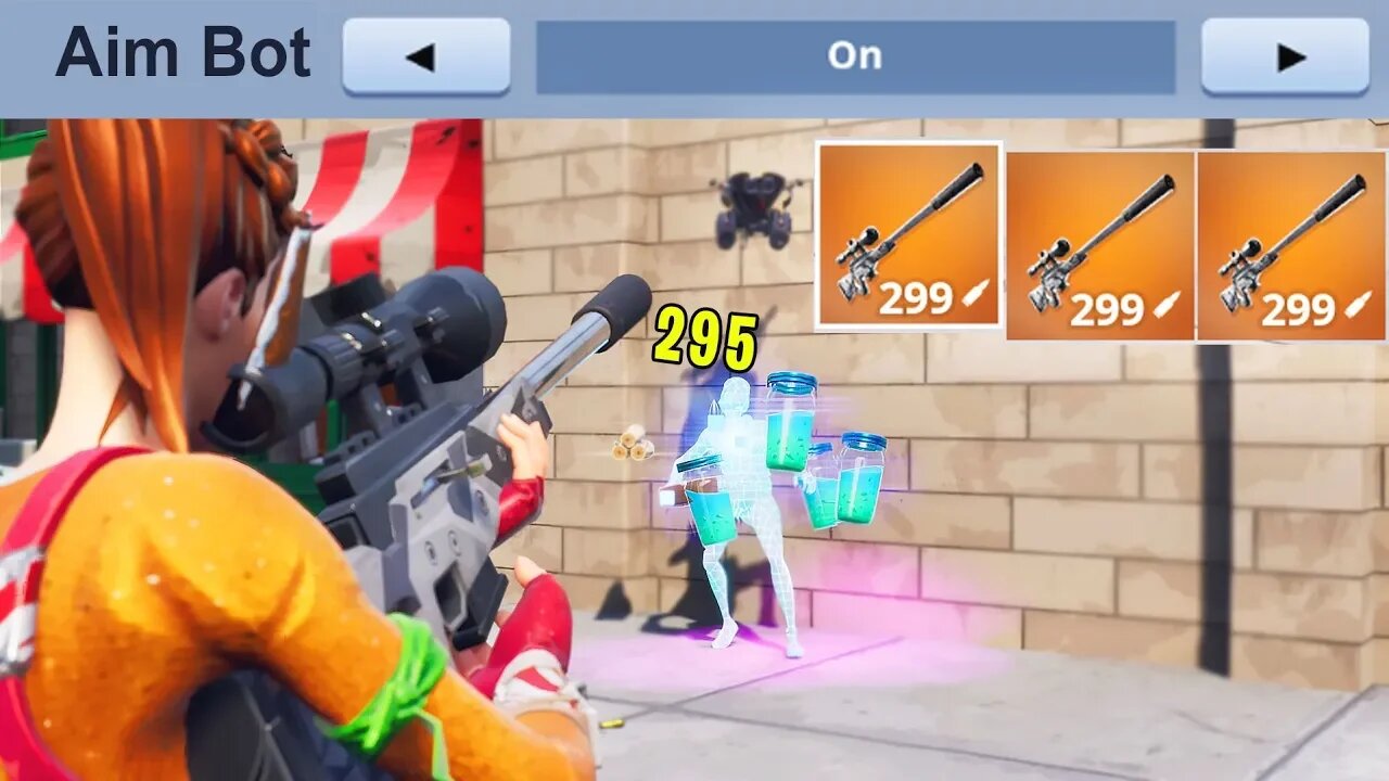 This is how to use NEW SUPPRESSED SNIPER in Fortnite..