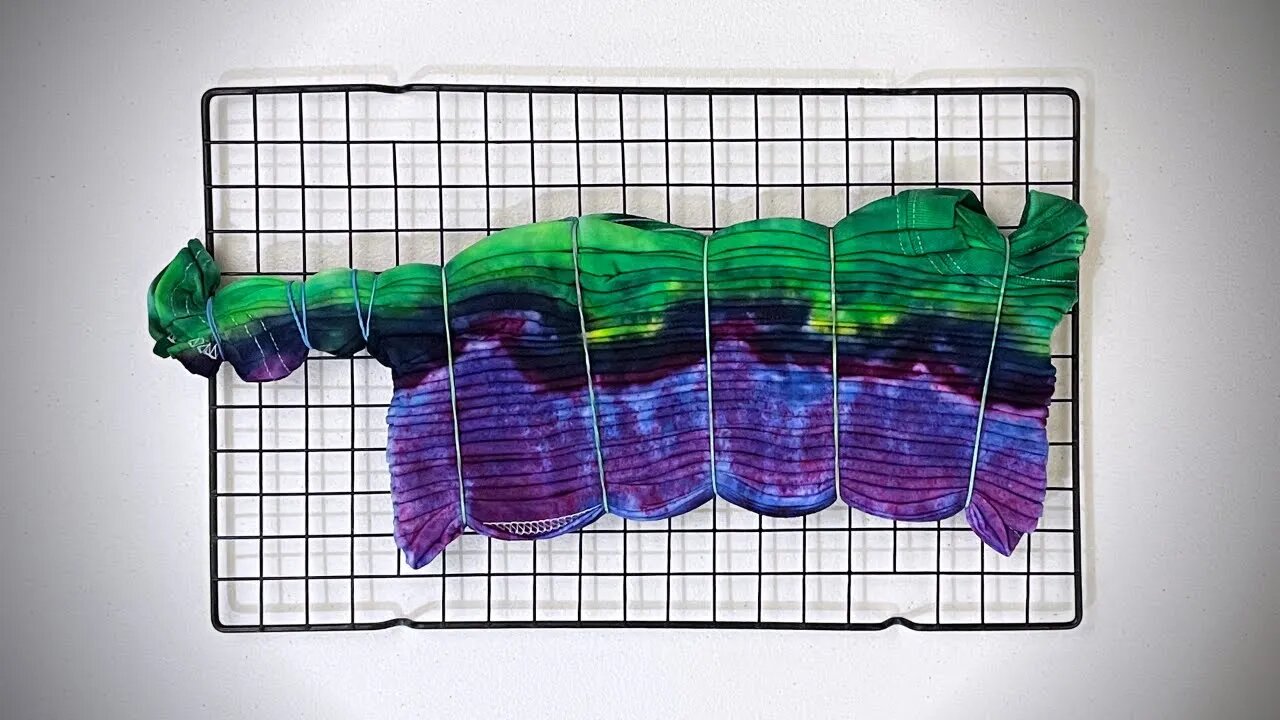 Tie-dye pattern : Night Cityscape | 1 Hour Tie Dye!