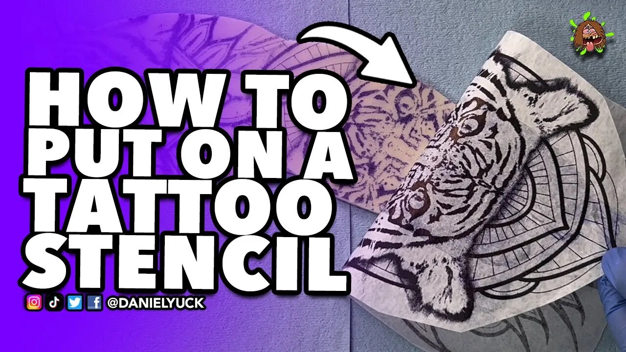 Get The Perfect Tattoo Every Time With This Easy Stencil Technique!