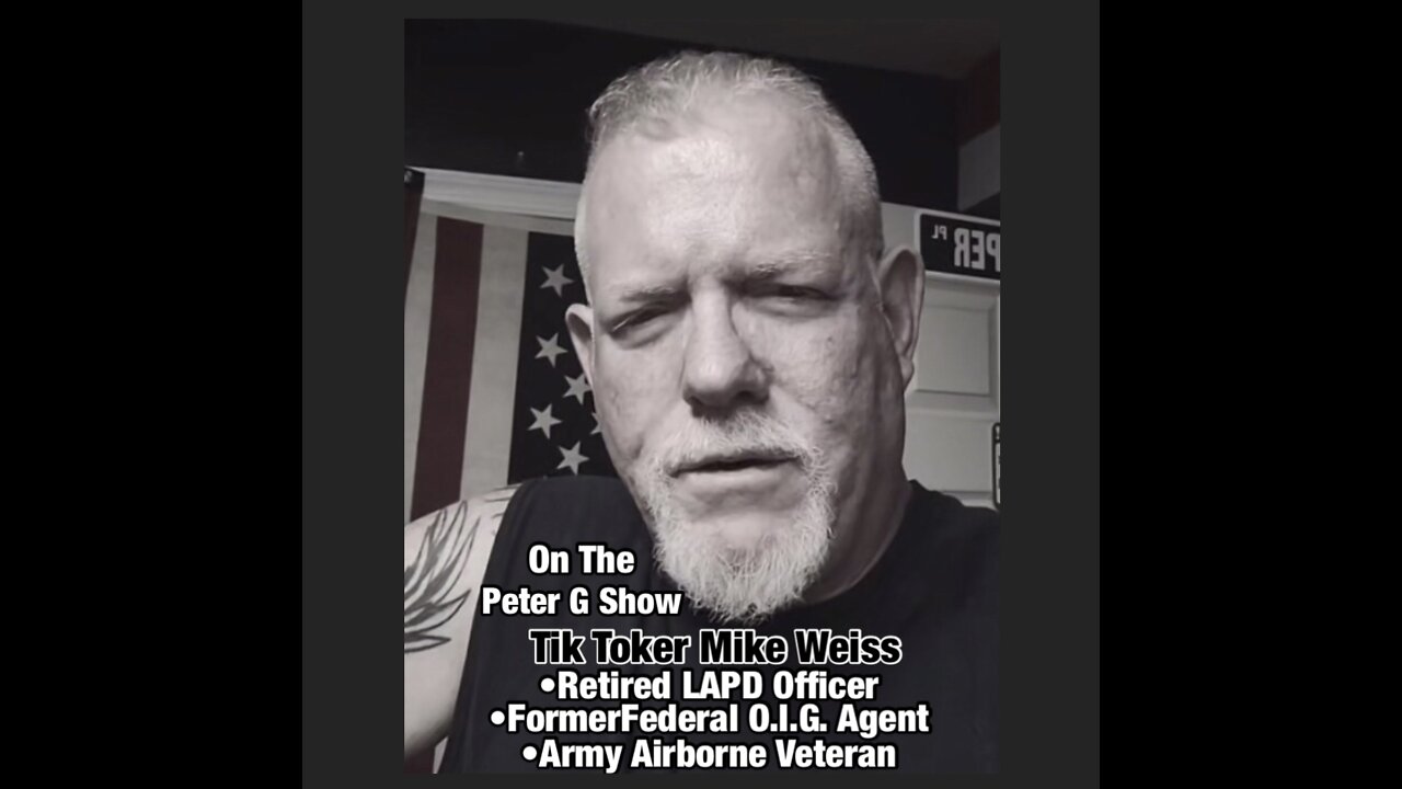 Tic Tok Patriot Mike Weiss, On The Peter G Show. April 6th, 2022. Show #158