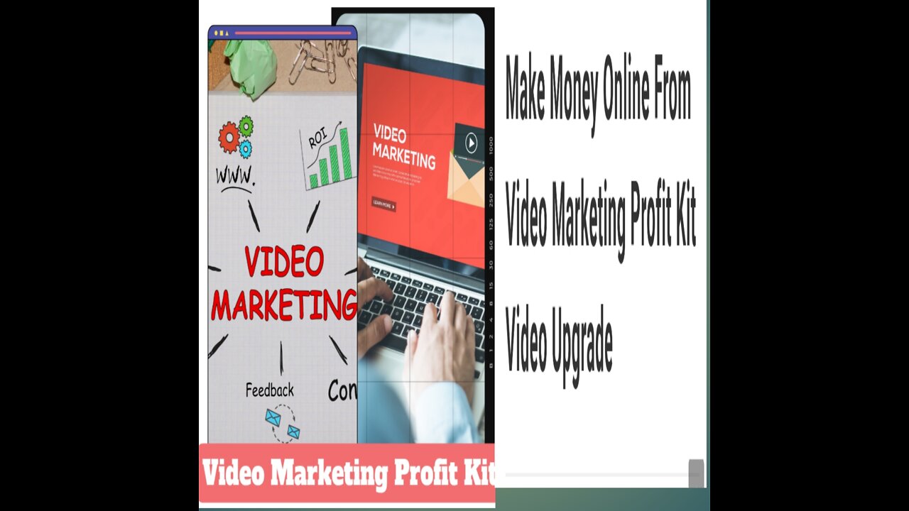 Make money online from video marketing profit kit video upgrade