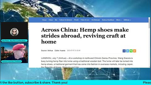 Across China Hemp Shoes Make Strides Abroad, Reviving Craft At Home (clip)