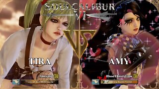 SoulCalibur VI — Amesang (Tira) VS BloodThirstyEmu (Amy) | Xbox Series X Casual