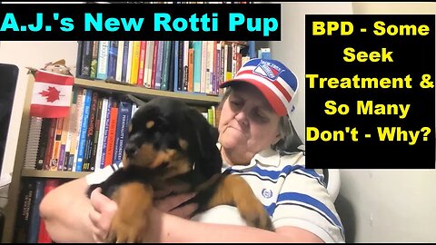 Borderlines Motivated to Seek Treatment or Not? - Codependent Nightmare & A.J. Mahari's Rotti Pup