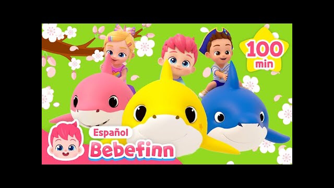 🌸Las Mejores Canciones Infantiles de Bebefinn para la Primavera | Bebefinn en español