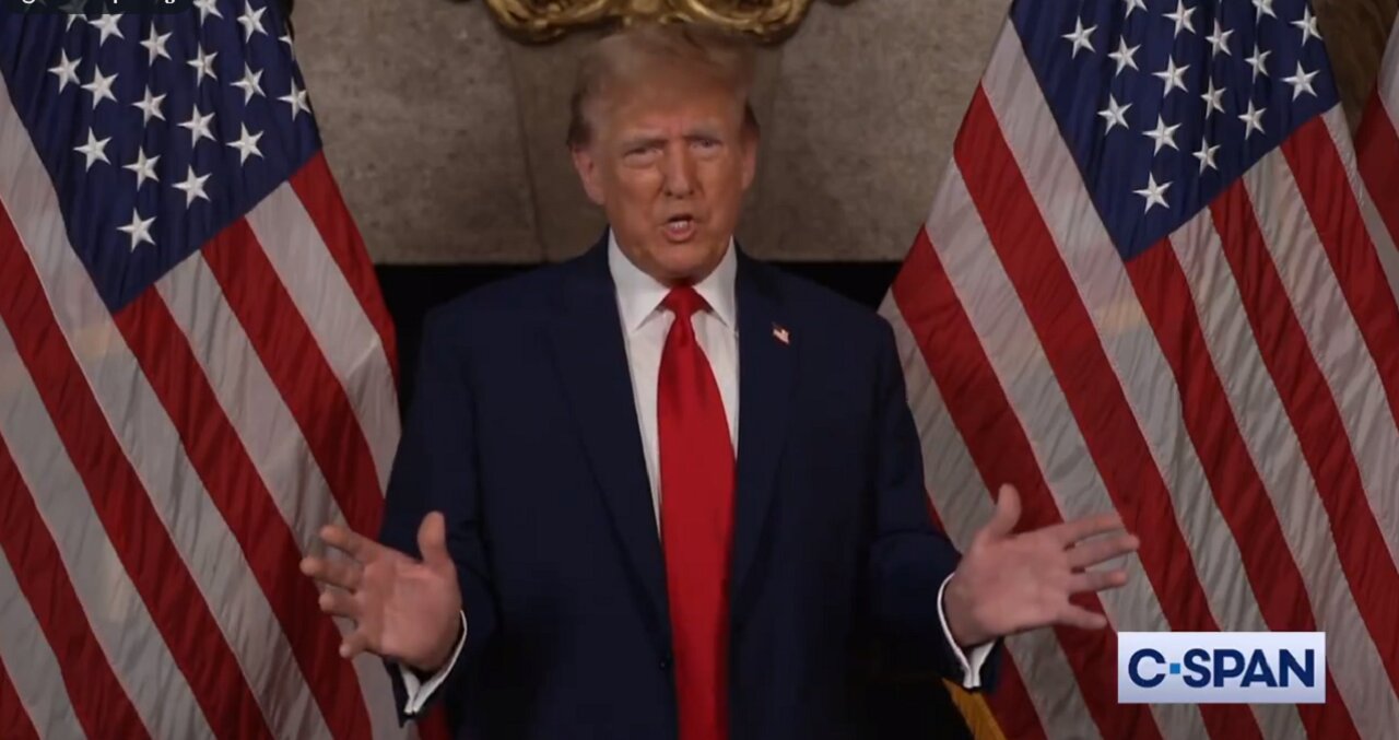 President Trump remarks at Mar-a-Lago