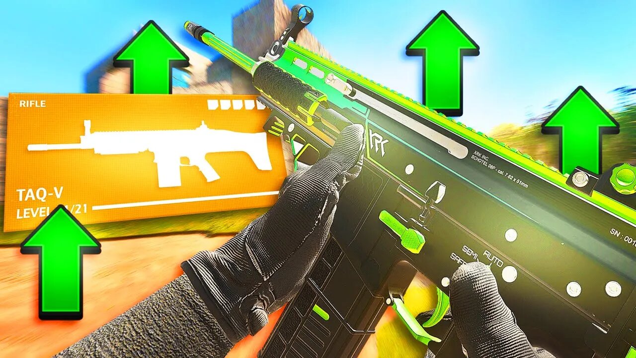 How to give the *TAQ V* NO RECOIL! (Best Taq V Class Setup & Loadout) -MW2