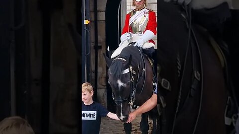 You can't hold hands #horseguardsparade