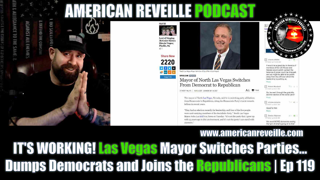 IT'S WORKING! Las Vegas Mayor Switches Parties... Dumps Democrats and Joins the Republicans | Ep 119