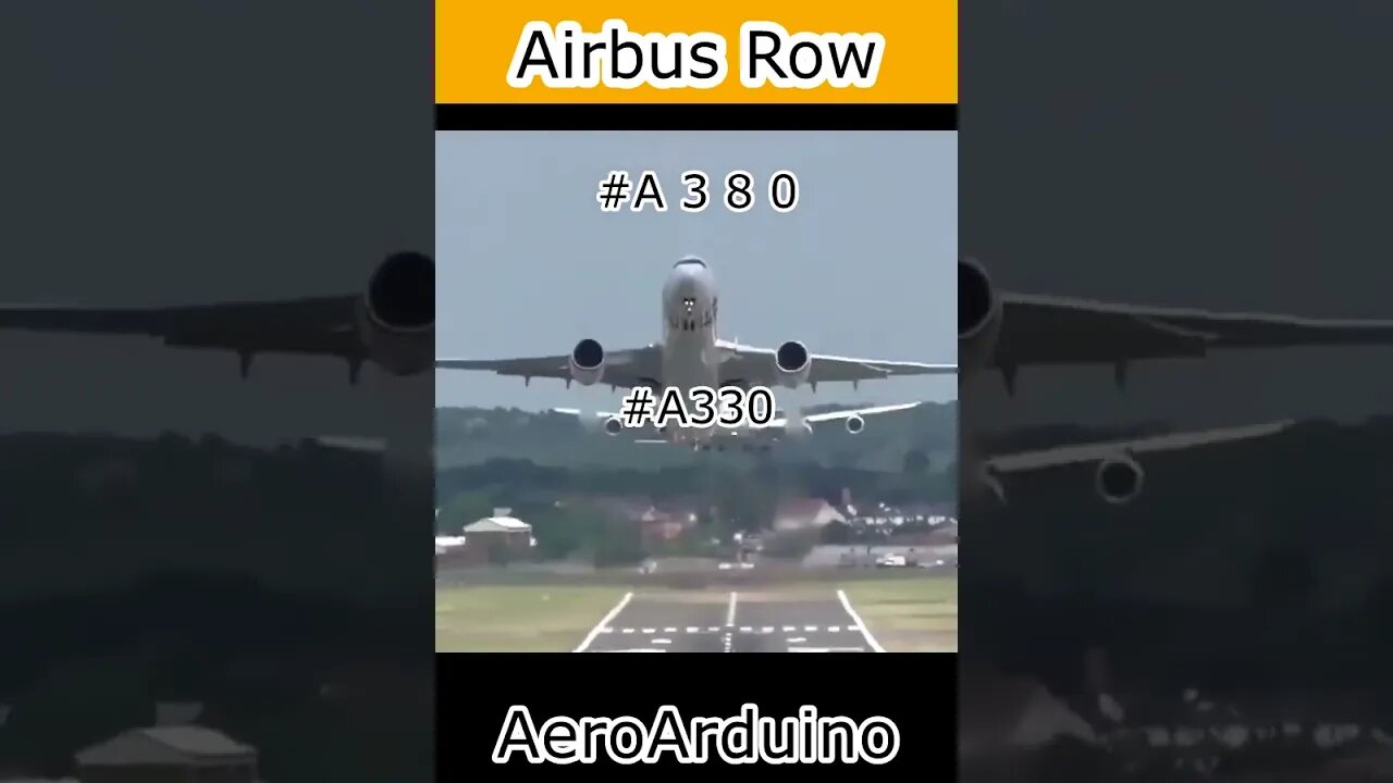 Best Ever #Airbus Takeoff And Landing #A330 #A380 #Aviation #Fly #AeroArduino