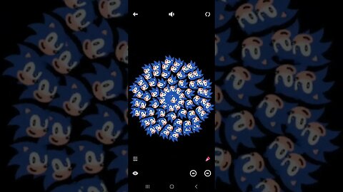 Tangle app on Android: Sonic in a wheelchain #1