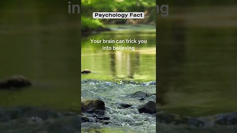 Your brain can trick you into believing #shorts #facts #psychologyfacts