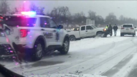 New Year's Day Slick Roads