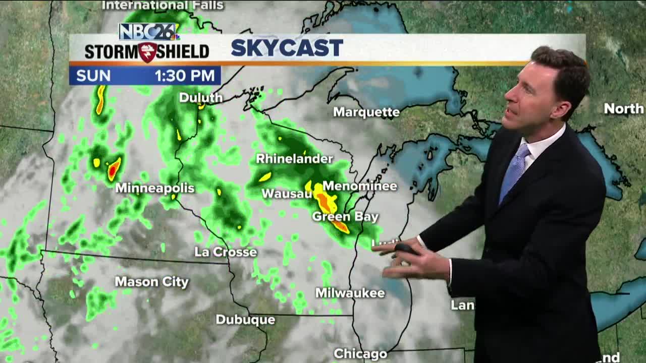 Michael Fish's NBC26 weather forecast