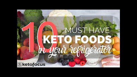 MUST HAVE THIS 10 KETO FOODS IN YOUR REFRIGERATOR